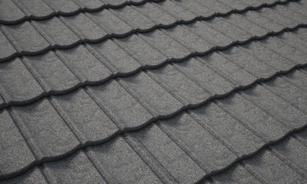 stone coated roofing sheets on a roof 