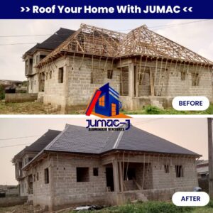 Jumac - the best aluminium roofing company in Lagos