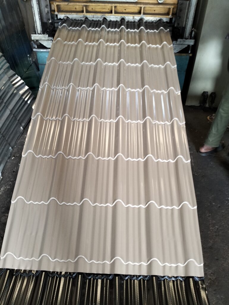 Another type of aluminium roofing sheets in Nigeria