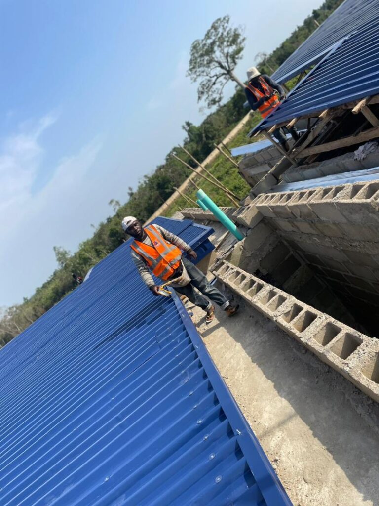 Longspan aluminium roofing sheets